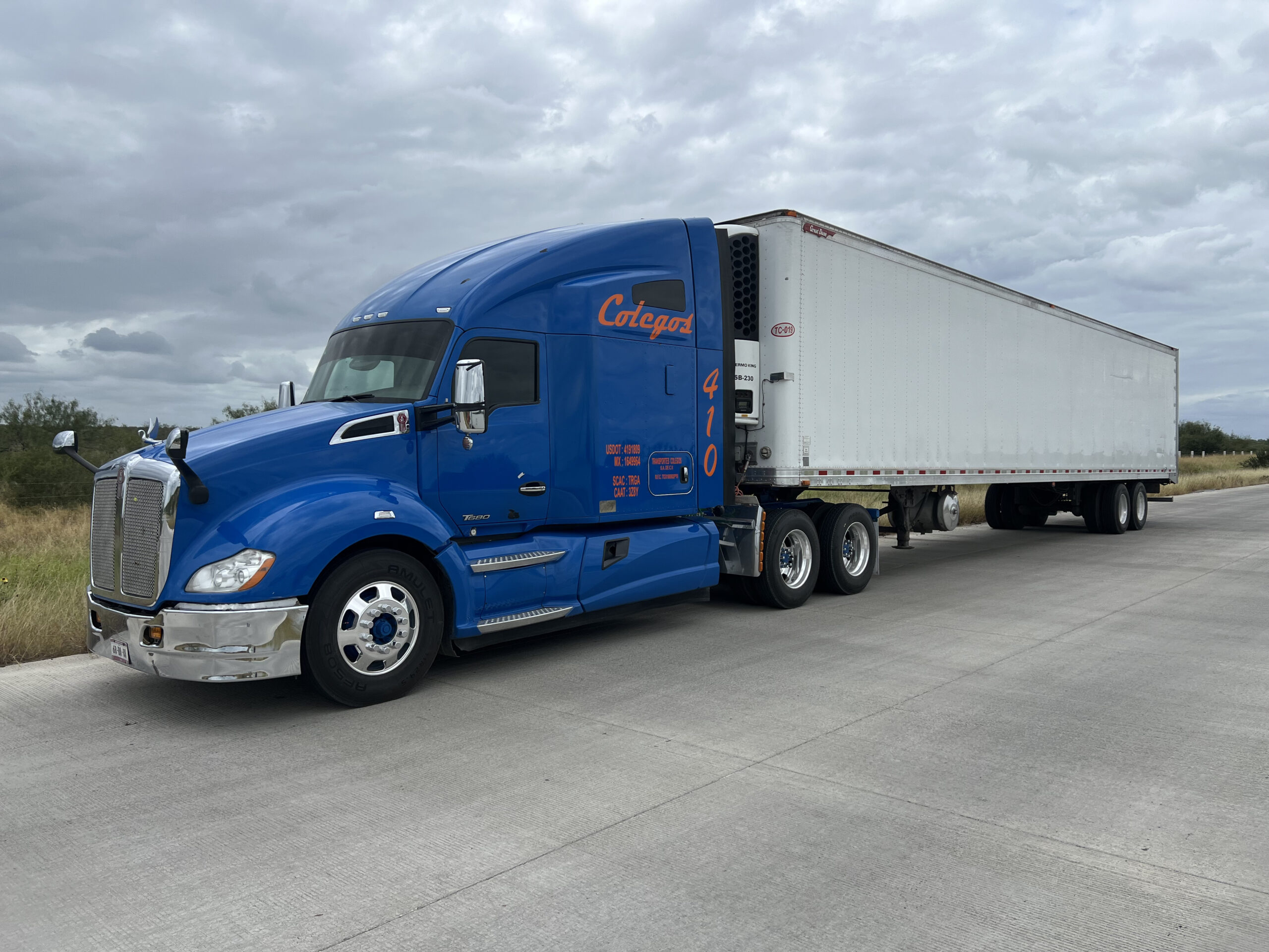 Mapa de cobertura COLEGOS Transportes